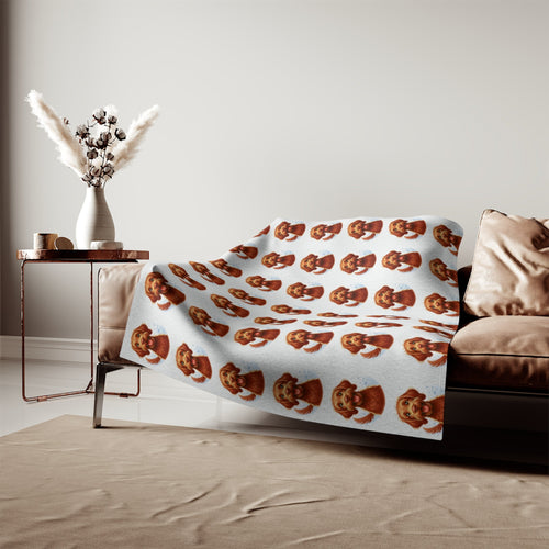 Sweatshirt Blanket – Plush Fleece Throw, 2 Size Options