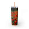 Skinny Tumbler with Straw – 20 oz Stainless Steel Cup