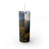 Skinny Tumbler with Straw – 20 oz Stainless Steel Cup