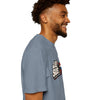 Jesus Retro Graphic T-Shirt — “J.E.SUS The  Real Eternal Hero” Christian Vintage Tee