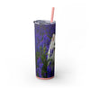 Skinny Tumbler with Straw – 20 oz Stainless Steel Cup