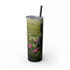 Skinny Tumbler with Straw – 20 oz Stainless Steel Cup