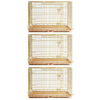 24-42 Collapsible Copper Gold Dog Crate GLD24-42