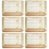 24-42 Collapsible Copper Gold Dog Crate GLD24-42