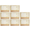24-42 Collapsible Copper Gold Dog Crate GLD24-42