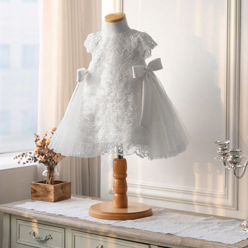 Children's Lace Performance Cotton Dress