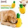 Interactive Pineapple Snuffle Dog Toy | Plush Treat Dispensing Puzzle Toy with Squeaker for Small Medium Large Dogs