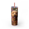 Skinny Tumbler with Straw – 20 oz Stainless Steel Cup