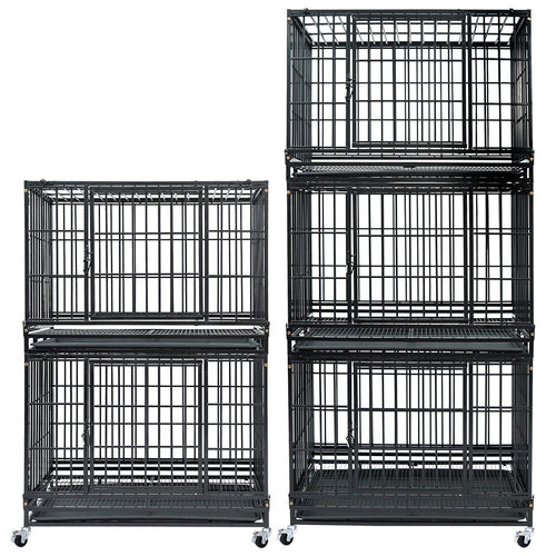37 Stackable Heavy Duty Dog Kennel 371D04