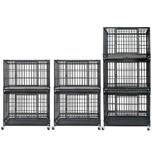 37 Stackable Heavy Duty Dog Kennel 371D04