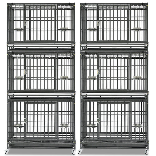 37 Stackable Heavy Duty Dog Crate 371D03