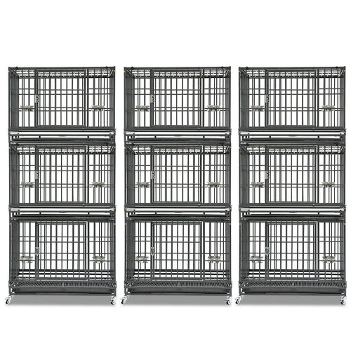 37 Stackable Heavy Duty Dog Crate 371D03