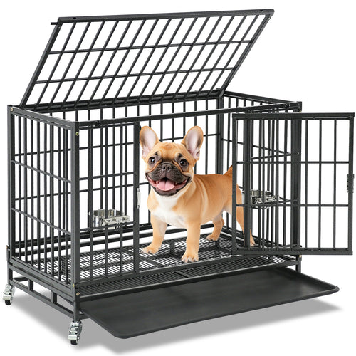 37 Stackable Heavy Duty Dog Crate 371D03