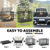 37 Stackable Heavy Duty Dog Crate 371D03