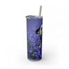 Skinny Tumbler with Straw – 20 oz Stainless Steel Cup