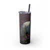 Skinny Tumbler with Straw – 20 oz Stainless Steel Cup