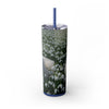 Skinny Tumbler with Straw – 20 oz Stainless Steel Cup