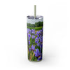 Skinny Tumbler with Straw – 20 oz Stainless Steel Cup