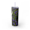 Skinny Tumbler with Straw – 20 oz Stainless Steel Cup