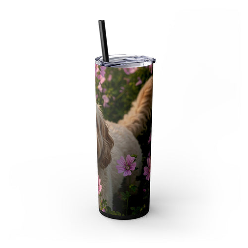 Skinny Tumbler with Straw – 20 oz Stainless Steel Cup