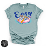 Easy Summer Tee | Retro Tiger Pool Graphic T-Shirt