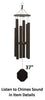 Amish Handmade Wind Chimes 37”–53” – Deep Tone Aluminum Outdoor Chimes
