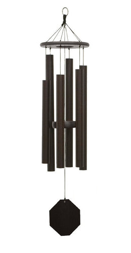 Amish Handmade Wind Chimes 37”–53” – Deep Tone Aluminum Outdoor Chimes