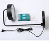 Nordic Simple Hardware Black Decorative Table Lamp
