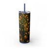 Skinny Tumbler with Straw – 20 oz Stainless Steel Cup