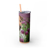 Skinny Tumbler with Straw – 20 oz Stainless Steel Cup