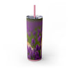 Skinny Tumbler with Straw – 20 oz Stainless Steel Cup