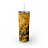 Skinny Tumbler with Straw – 20 oz Stainless Steel Cup