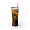 Skinny Tumbler with Straw – 20 oz Stainless Steel Cup