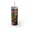 Skinny Tumbler with Straw – 20 oz Stainless Steel Cup