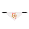 Just Blessed Clip-On Pet Bandana — Graffiti Style Dog & Cat Accessory