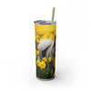 Skinny Tumbler with Straw – 20 oz Stainless Steel Cup