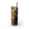 Skinny Tumbler with Straw – 20 oz Stainless Steel Cup