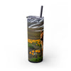 Skinny Tumbler with Straw – 20 oz Stainless Steel Cup