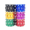New Metal Sound Pattern Polygonal Aluminum Alloy 4-layer Smoke Grinder