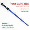 Retractable laser sword