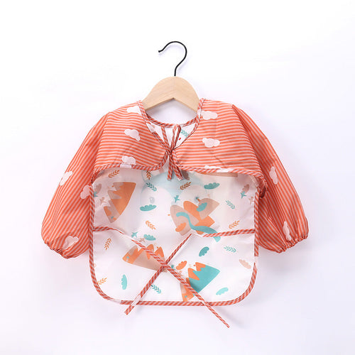 Catch The Rice Pocket Baby Top Up Children's Coat Bib