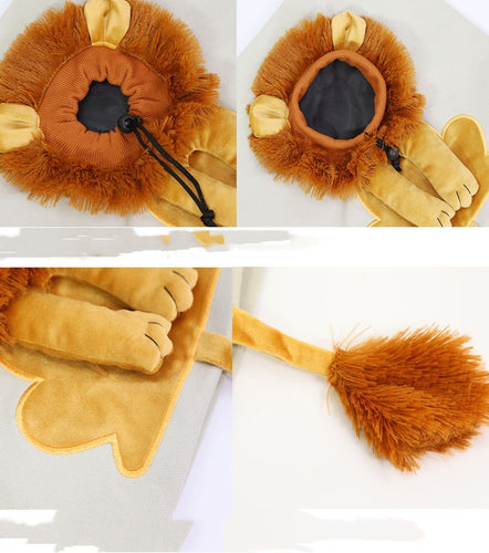Lion Design Soft Pet Carrier Handbag