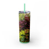 Skinny Tumbler with Straw – 20 oz Stainless Steel Cup