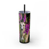 Skinny Tumbler with Straw – 20 oz Stainless Steel Cup