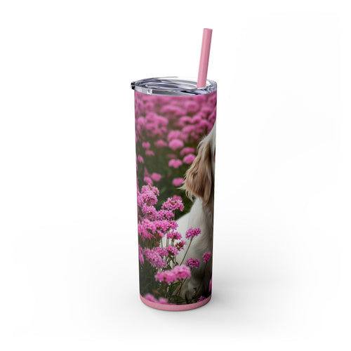Skinny Tumbler with Straw – 20 oz Stainless Steel Cup
