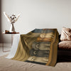 Sweatshirt Blanket – Plush Fleece Throw, 2 Size Options