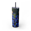 Skinny Tumbler with Straw – 20 oz Stainless Steel Cup