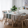 Imitation Cotton And Linen Tassel Anti Scalding Table Cloth