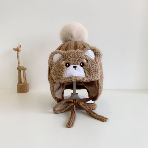 Winter Warm Children's Knitted Woolen Cap