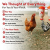 RentACoop Small Chicken Treat Dispenser